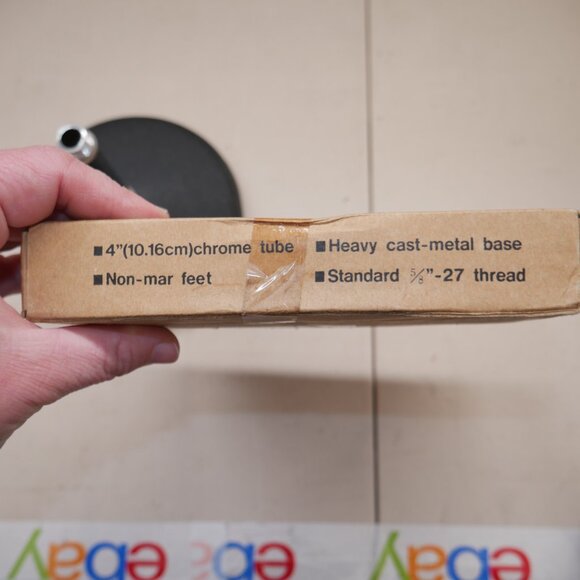 Lot of 2 Realistic Super Cardioid Dynamic Microphones + Stand 33-992C 33-992D - Picture 11 of 14